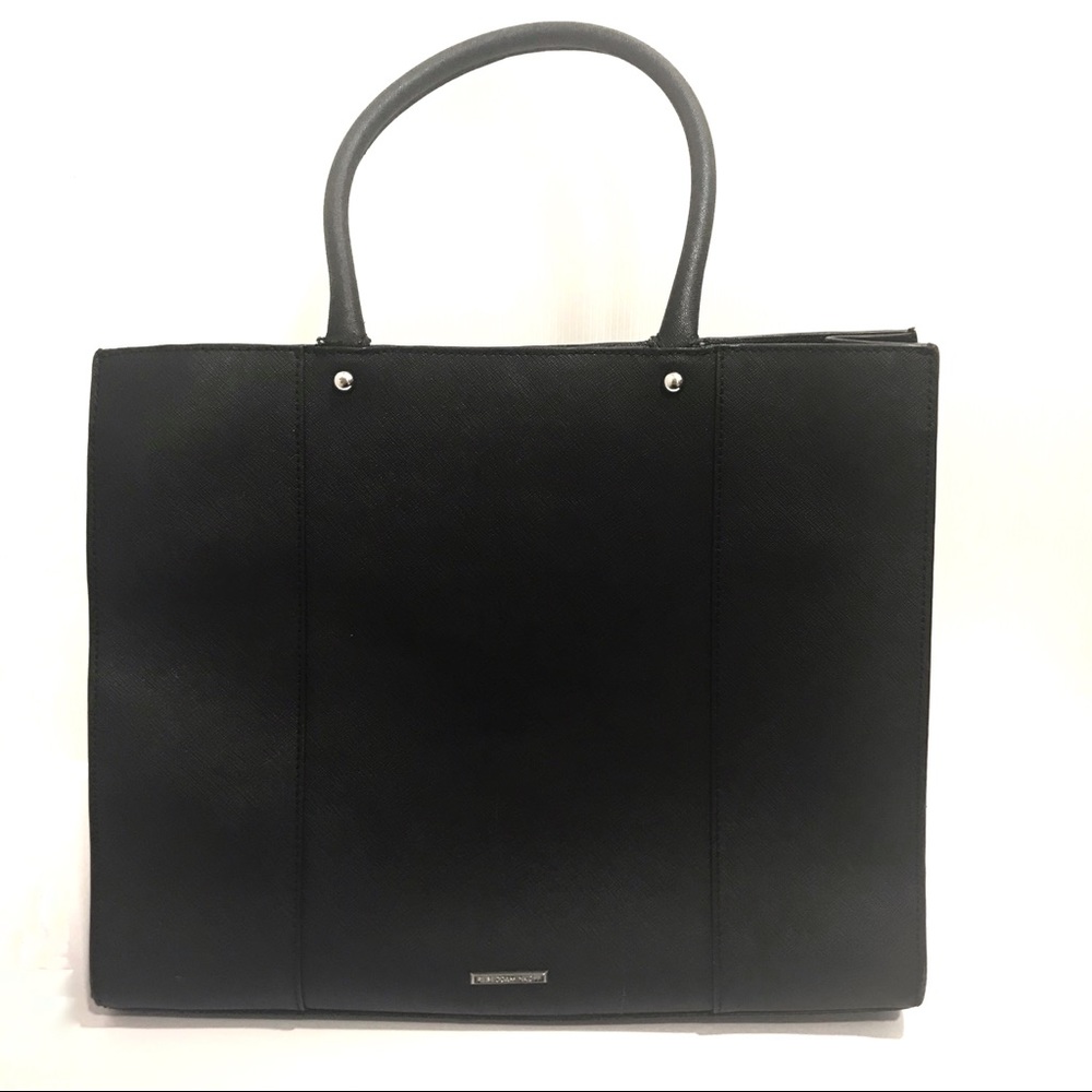 Rebecca Minkoff MAB Leather Tote Black
